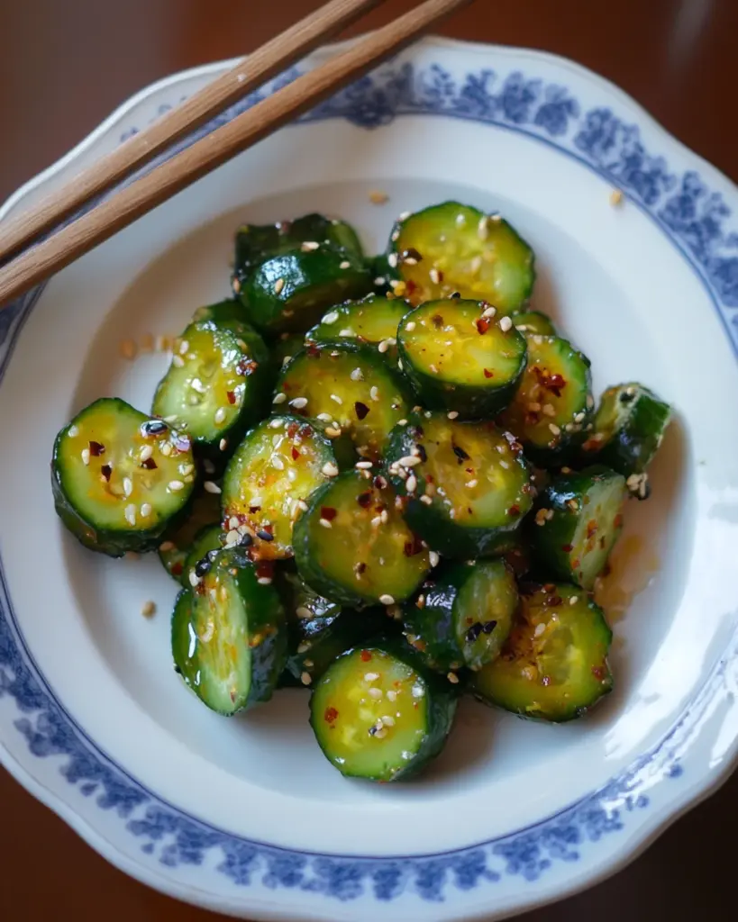 Sesame Cucumber Salad
