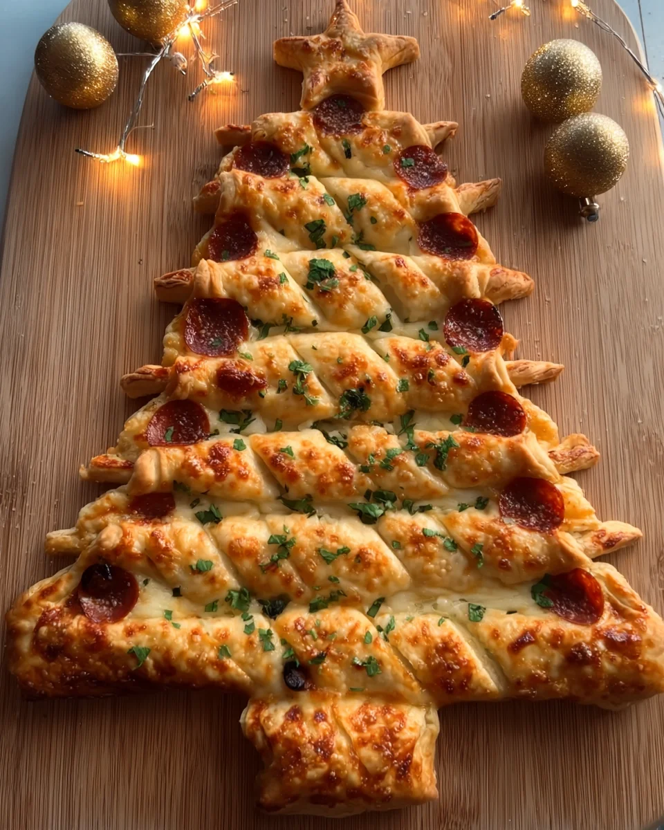 Pizza Christmas tree Pizza