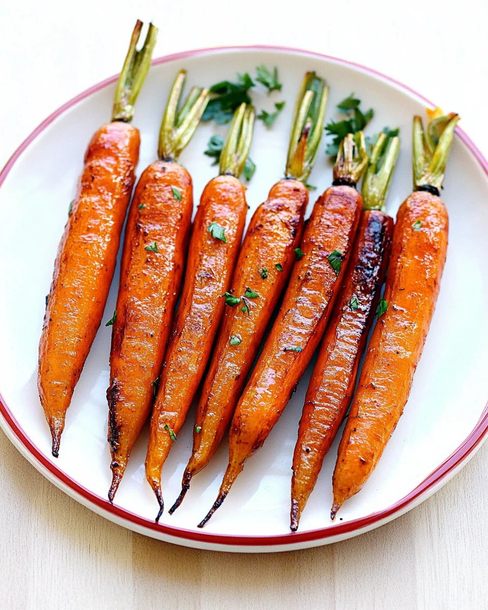 Whole Roasted Carrots Whole