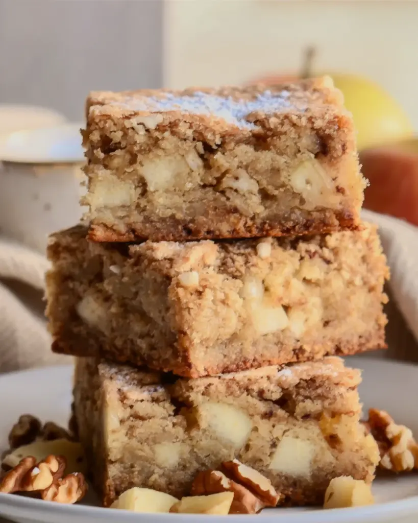 Easy Apple Brownies Perfect For Fall Baking