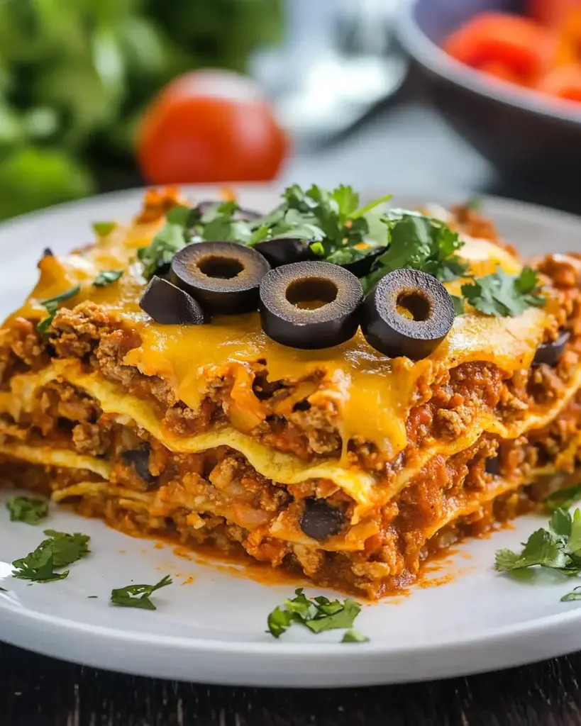 Beef Enchilada Casserole Beef Enchilada Casserole