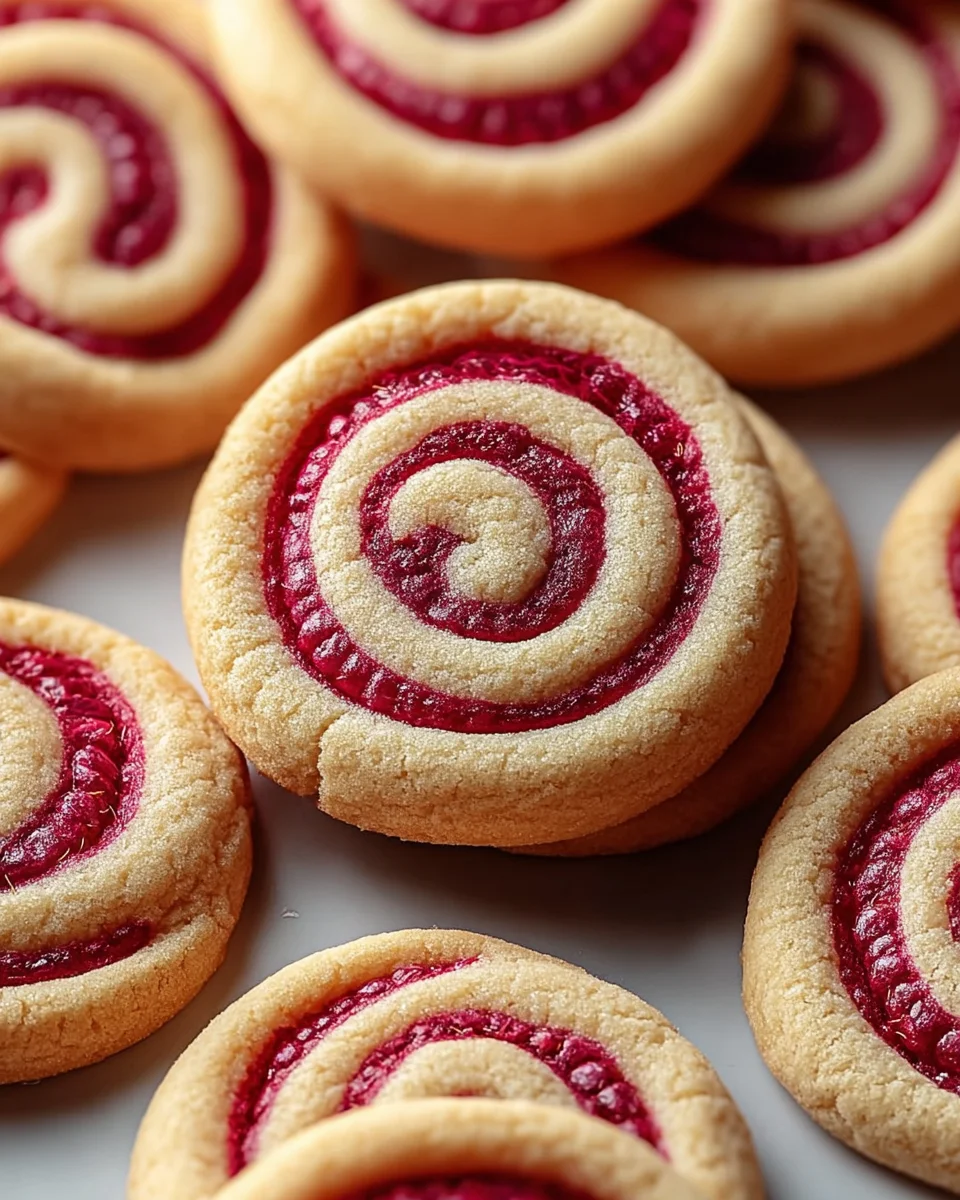 Raspberry Swirl Cookies Raspberry