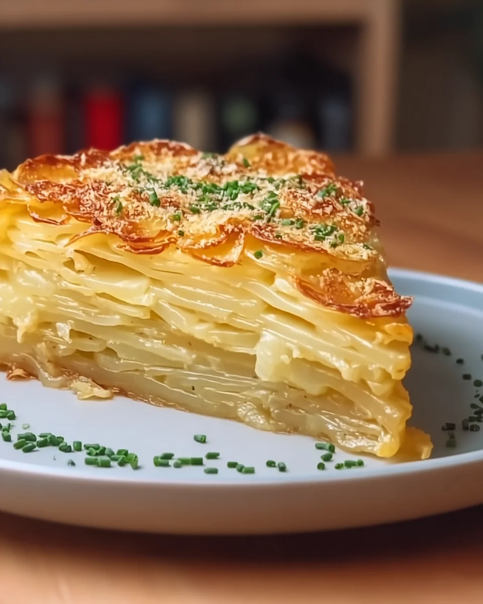 Million Layer Potato Cake Million
