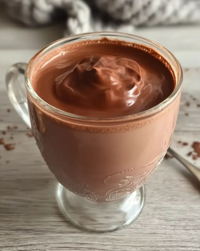 Thick Italian Hot Chocolate