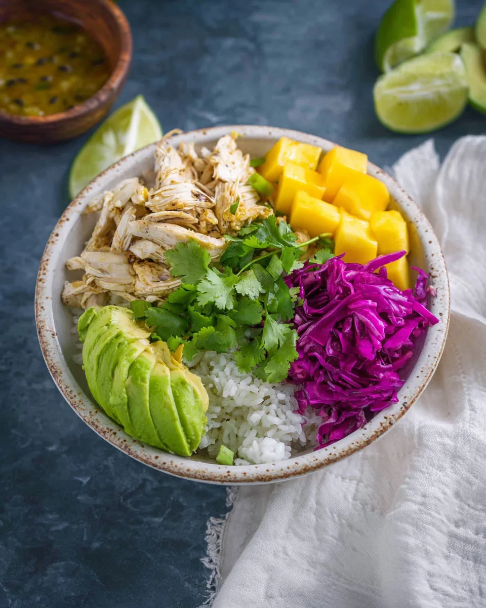 Tropical Sweet Chili Chicken Rice Bowls Tropical