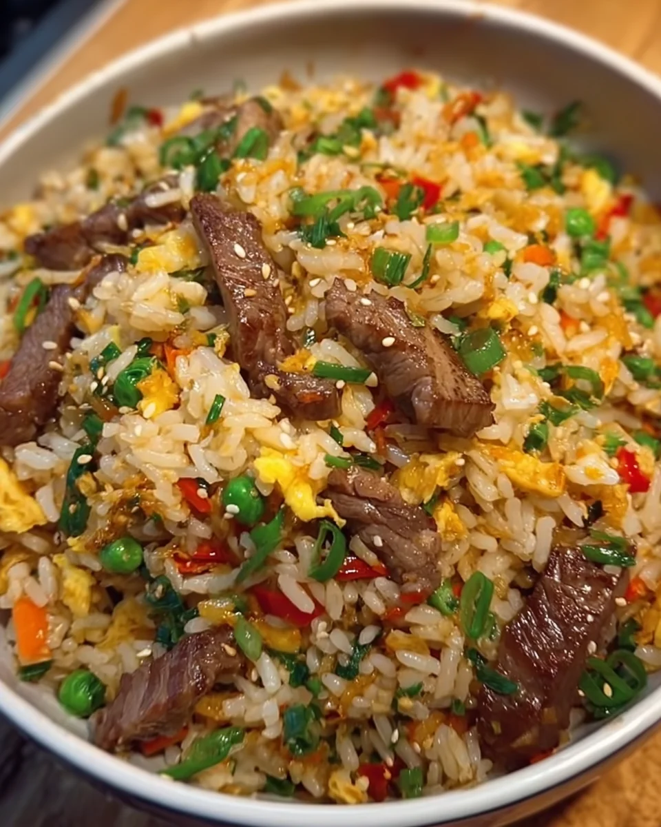 Steak Fried Rice Steak