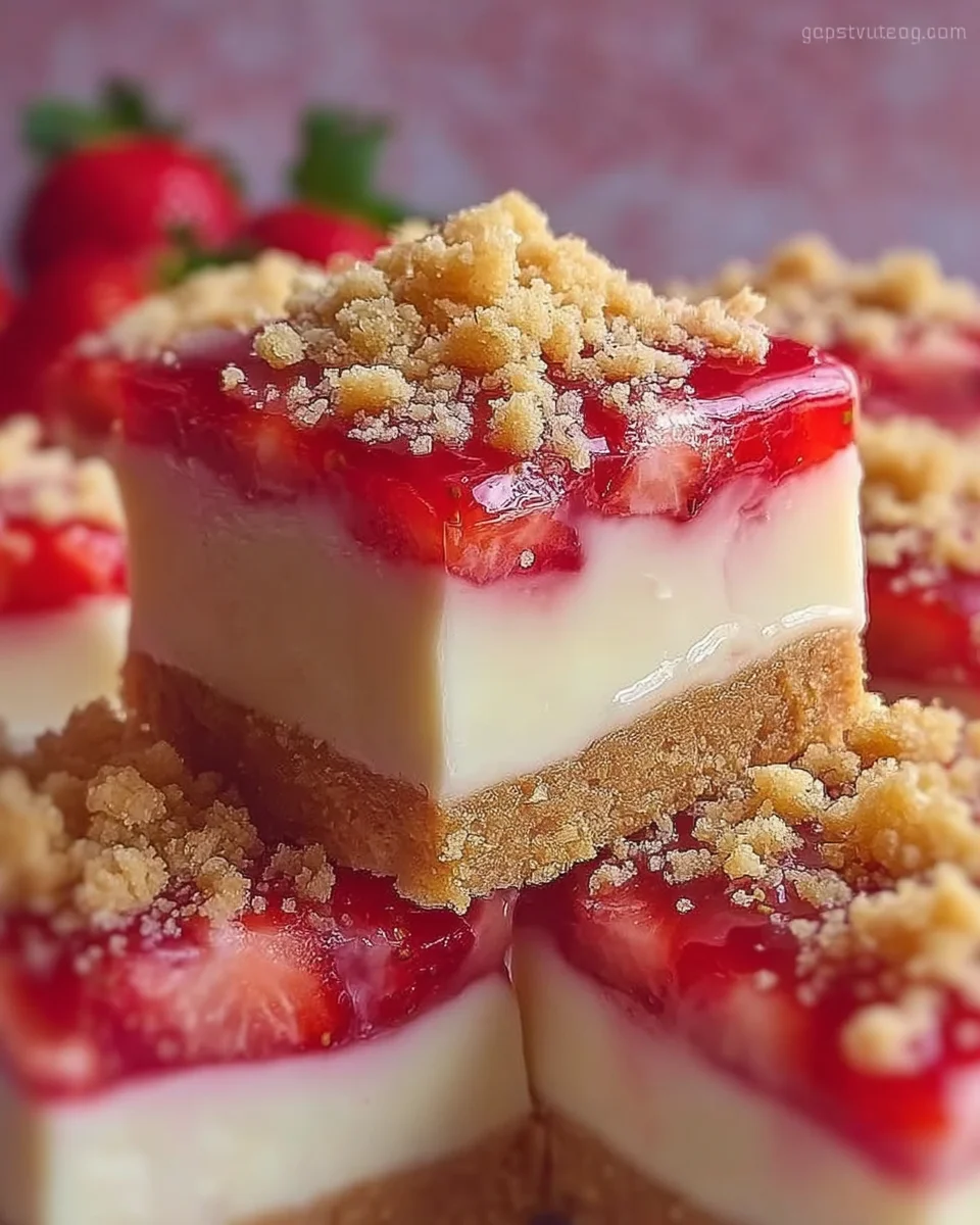 Strawberry Crunch Cheesecake Bites Strawberry