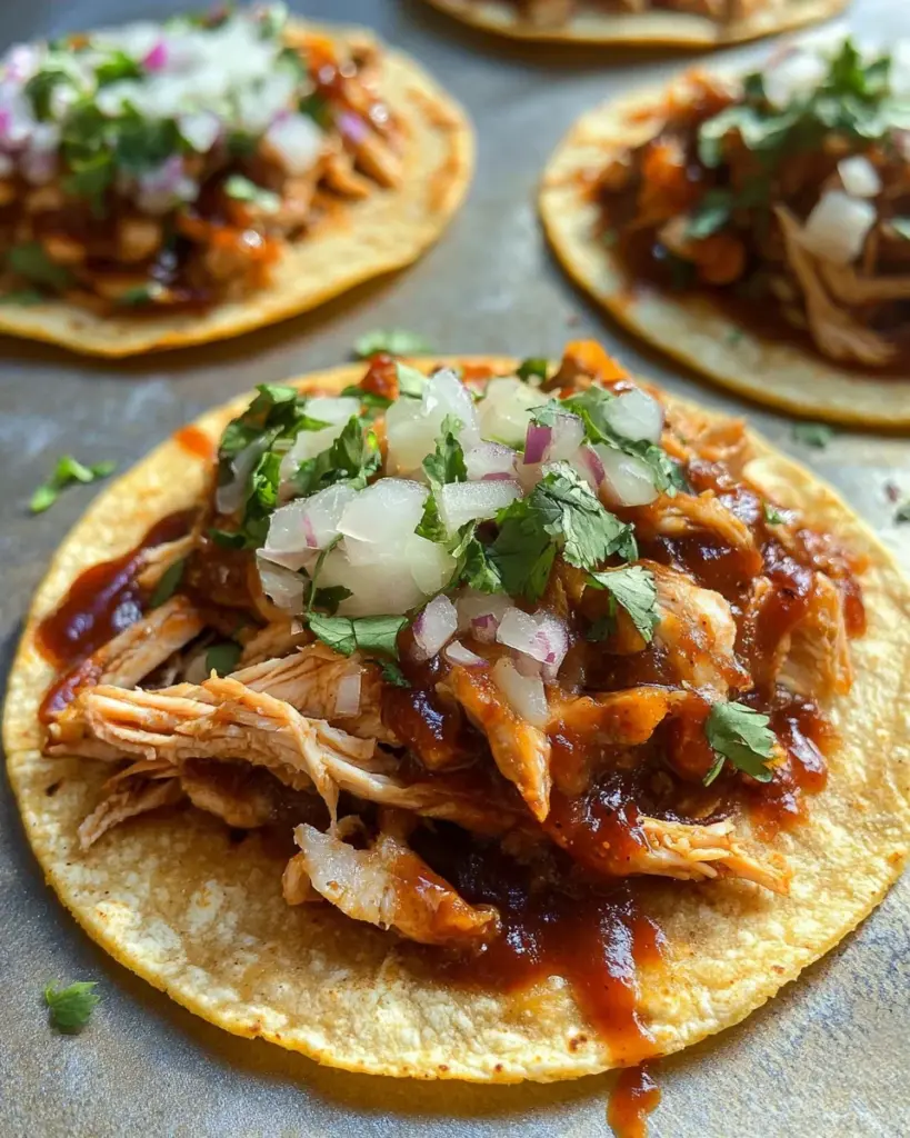 BBQ Chicken Tostadas BBQ Chicken Tostadas