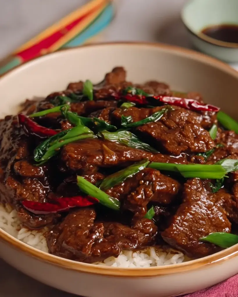 Mongolian Beef Mongolian Beef