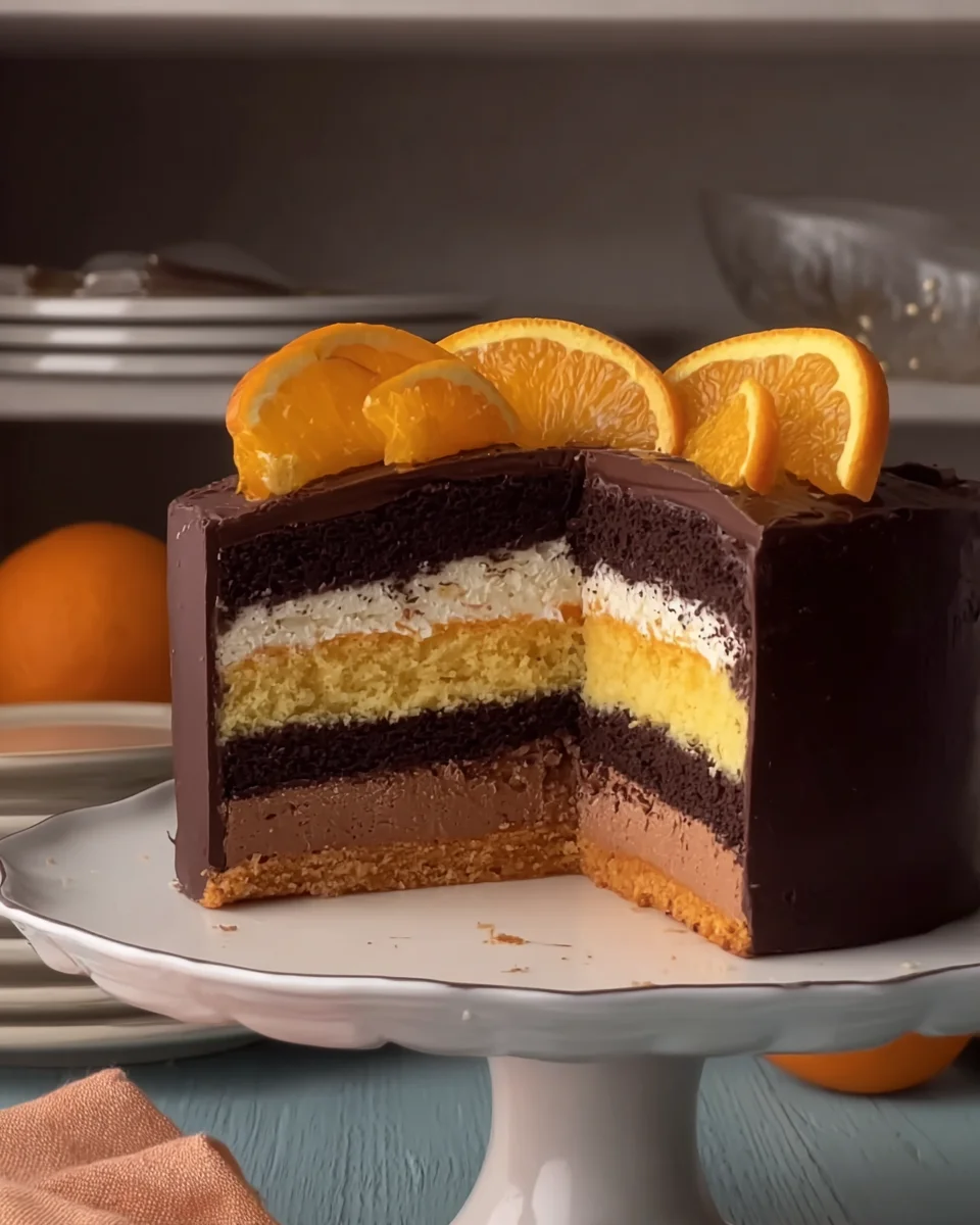 Chocolate & Orange Punchcake Chocolate