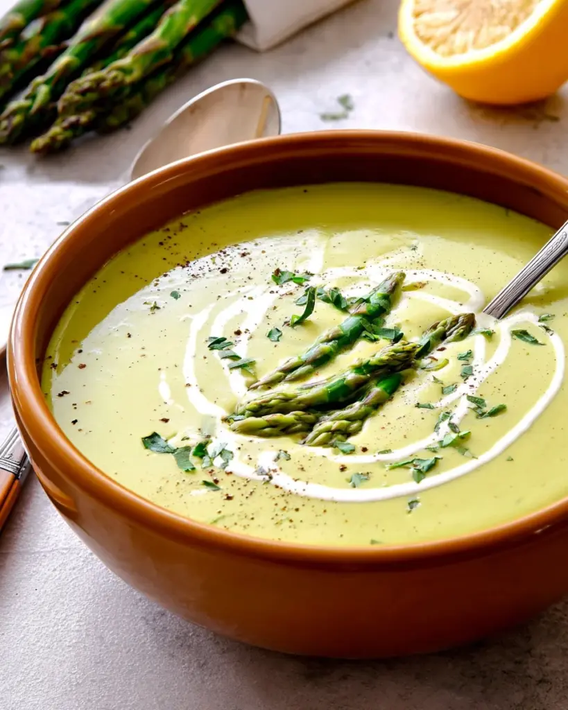Cream of Asparagus Soup Cream of Asparagus Soup