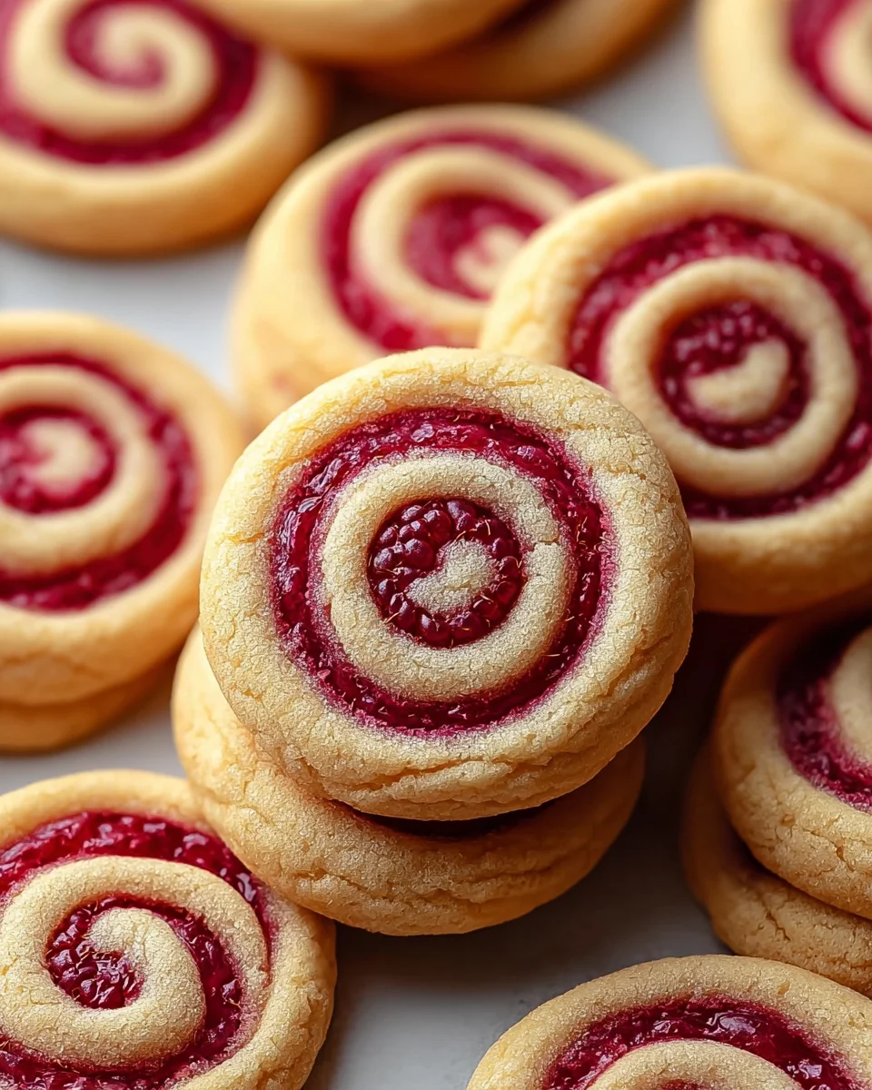 Raspberry Swirl Cookies Raspberry