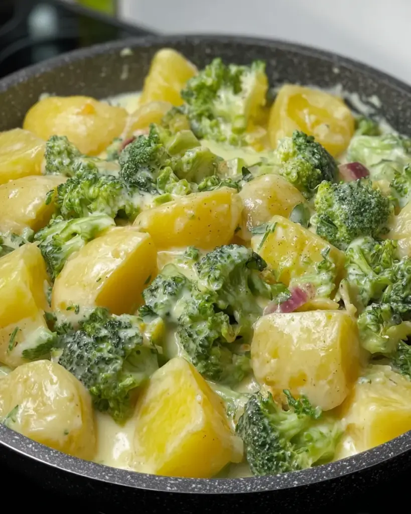 recipe Broccoli with potatoes