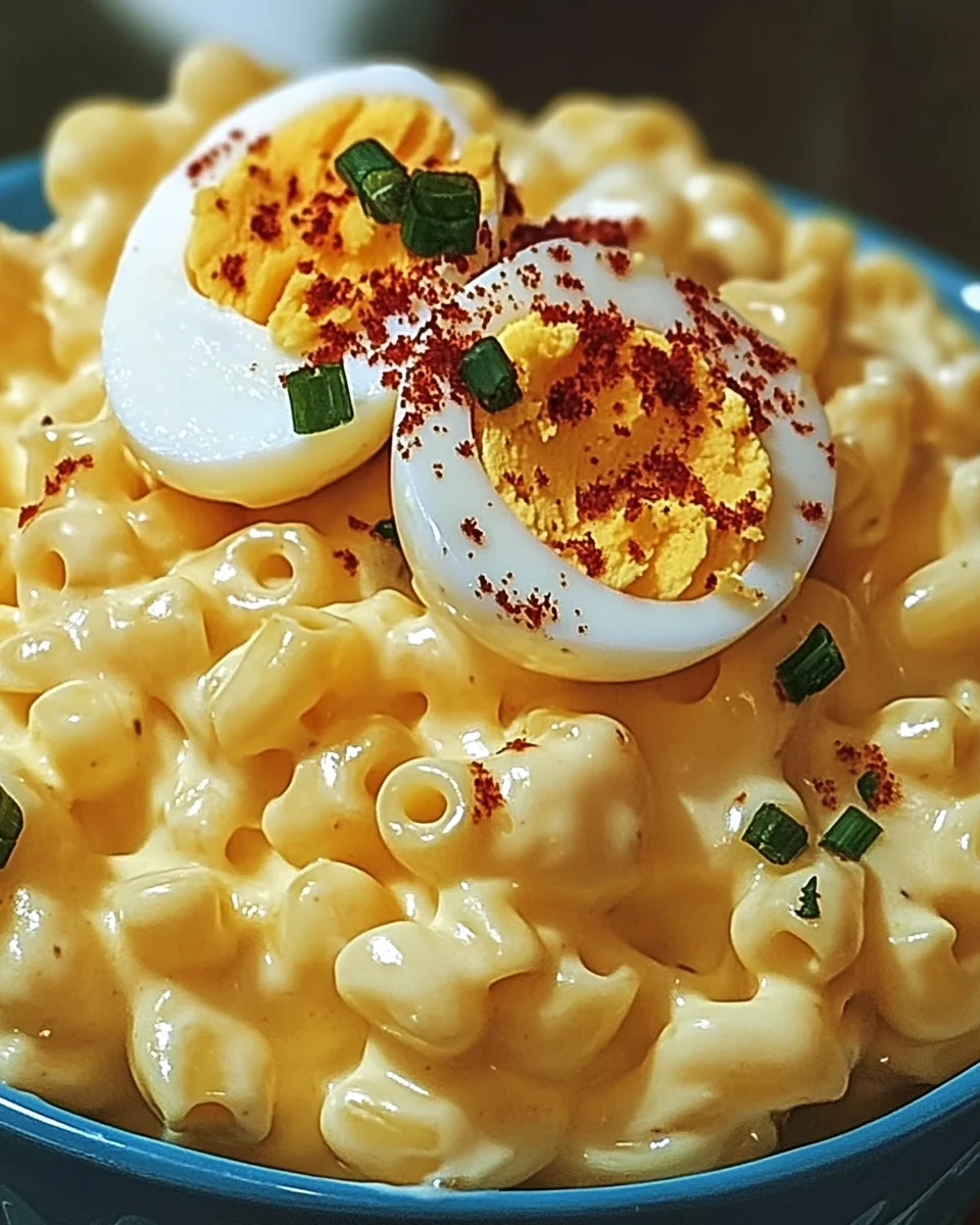 Deviled Egg Macaroni Salad Deviled