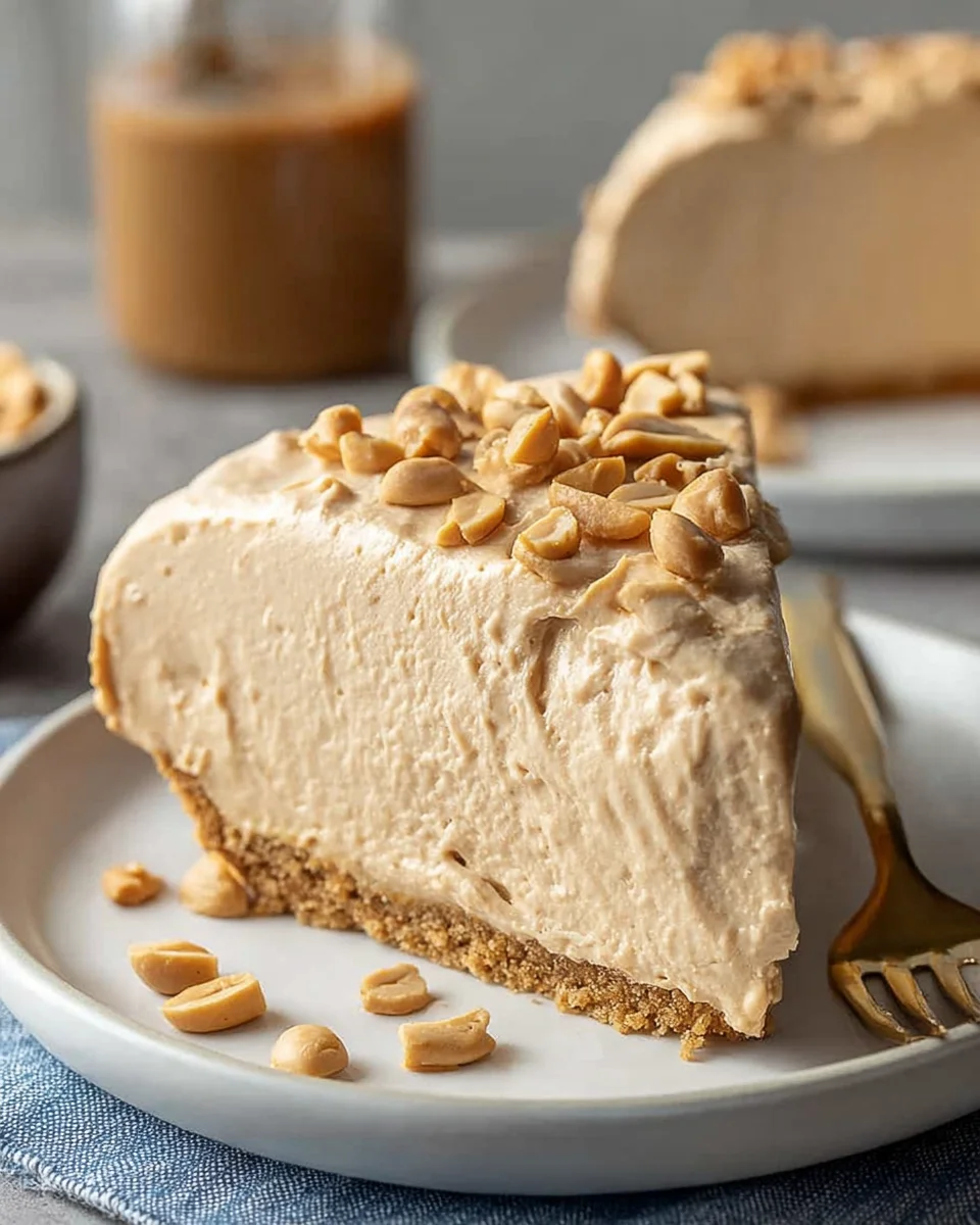 Old Fashioned Peanut Butter Pie Old