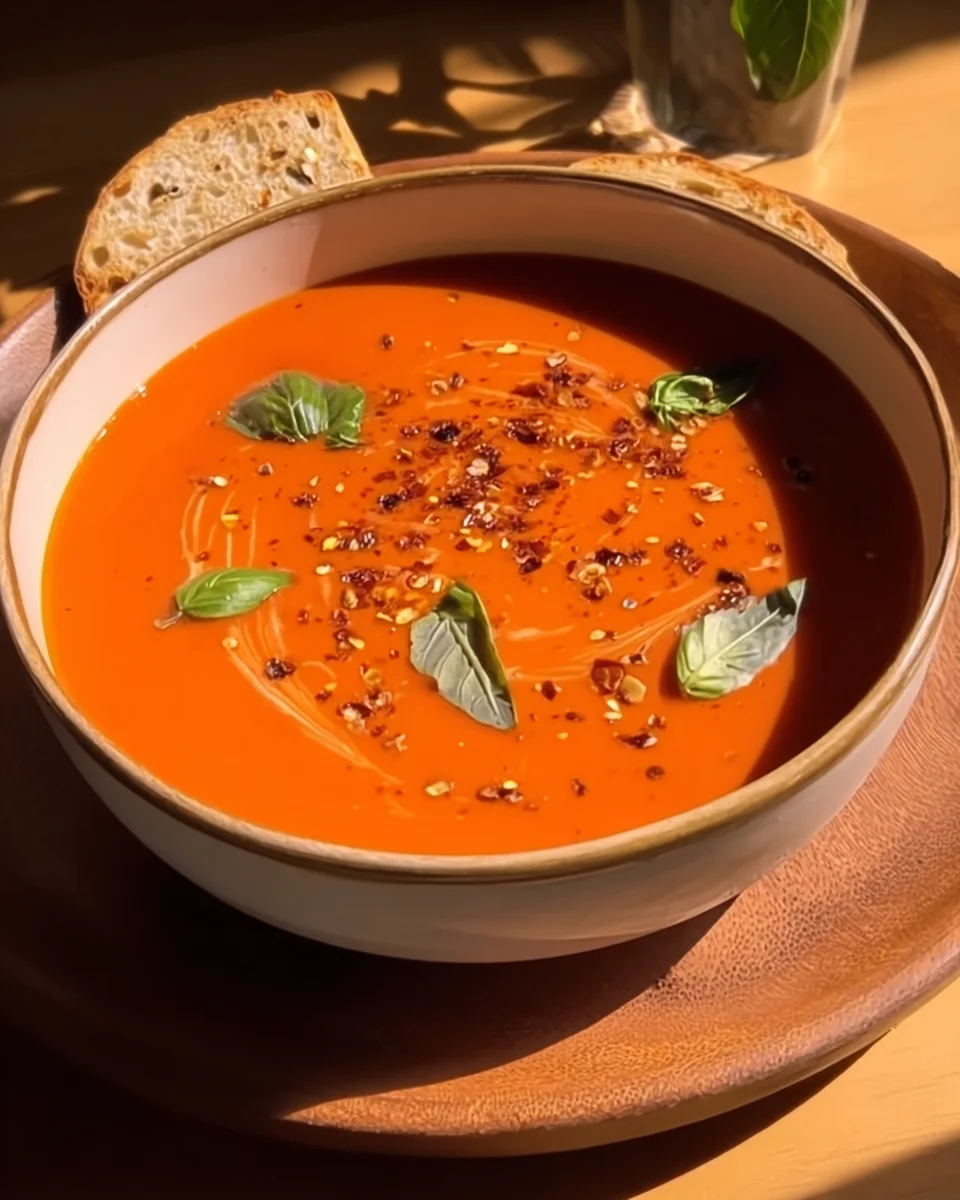 Tomato Soup with Canned Tomatoes Tomato