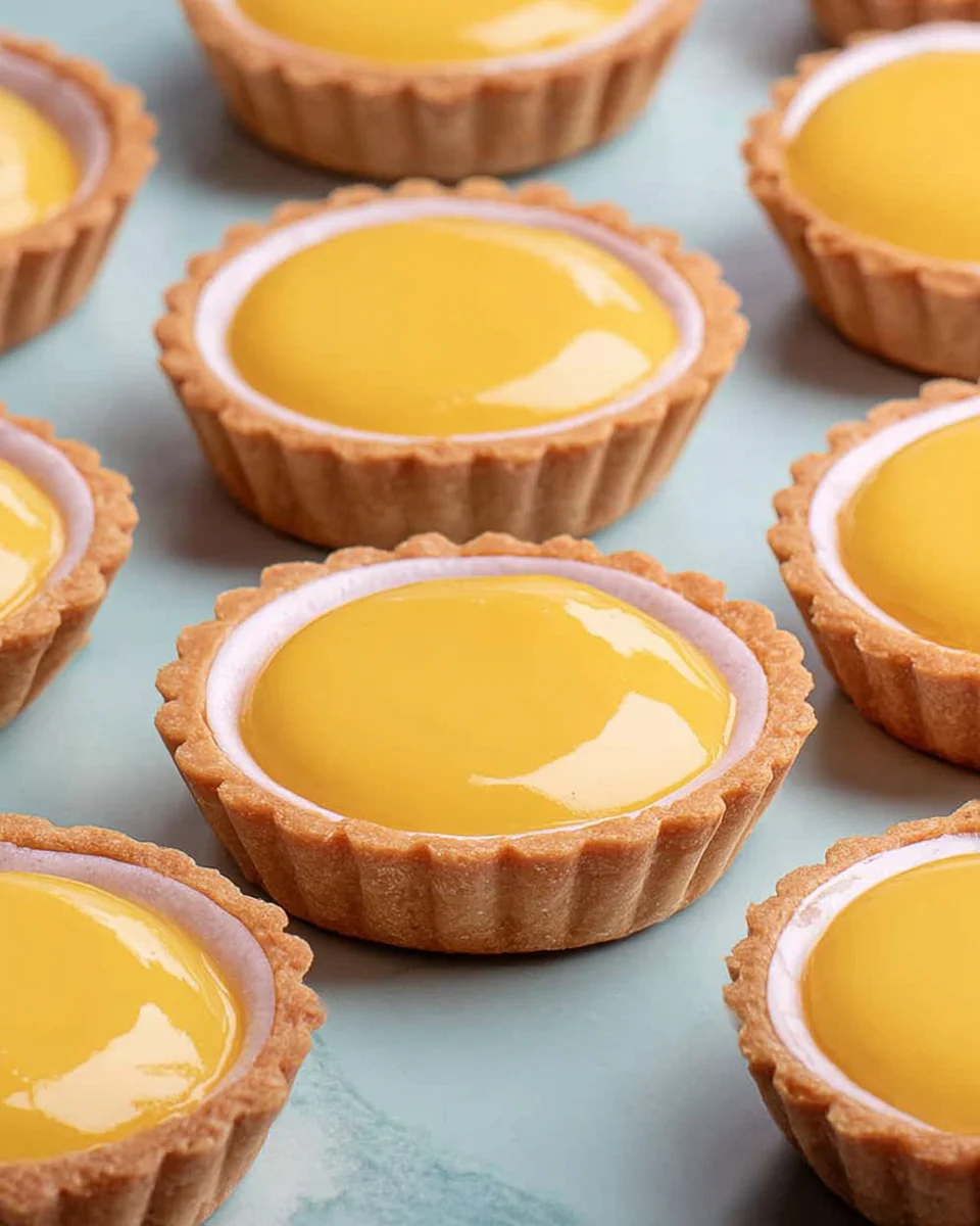 Lemon Curd Tartlets Lemon