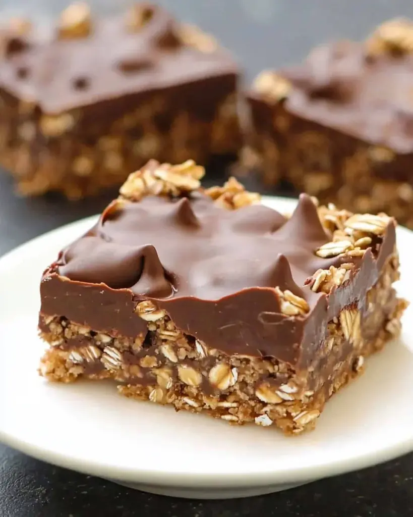 No Bake Chocolate Oatmeal Bars No Bake Chocolate Oatmeal Bars