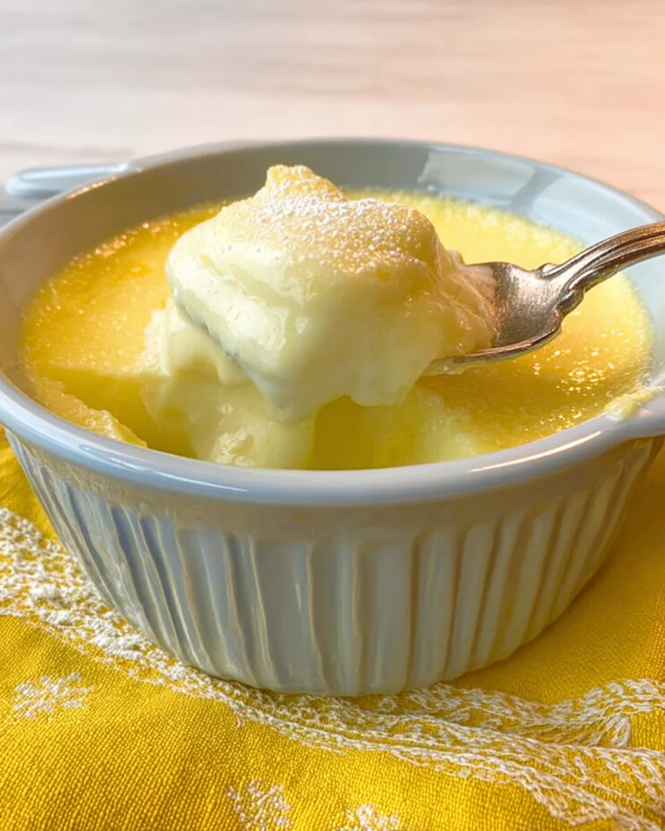 Lemon Vanilla Custard Lemon