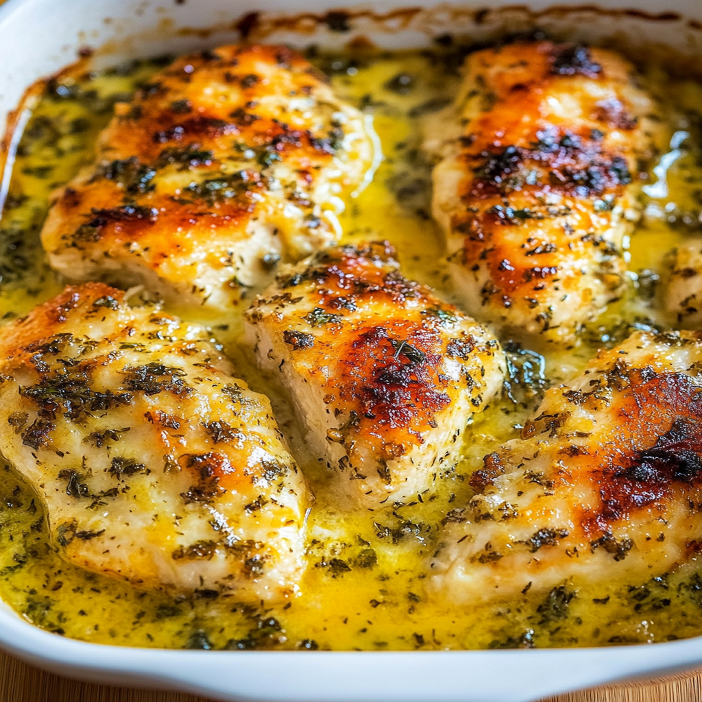 Garlic Parmesan Chicken Bake