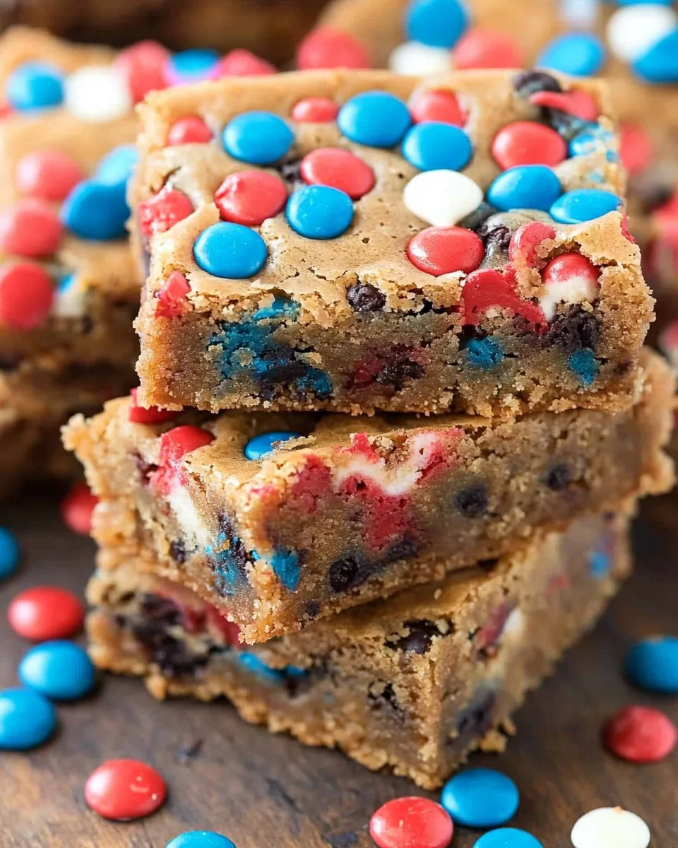 Fireworks Blondies Fireworks