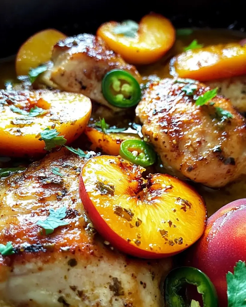 Jalapeno Peach Chicken Jalapeno Peach Chicken