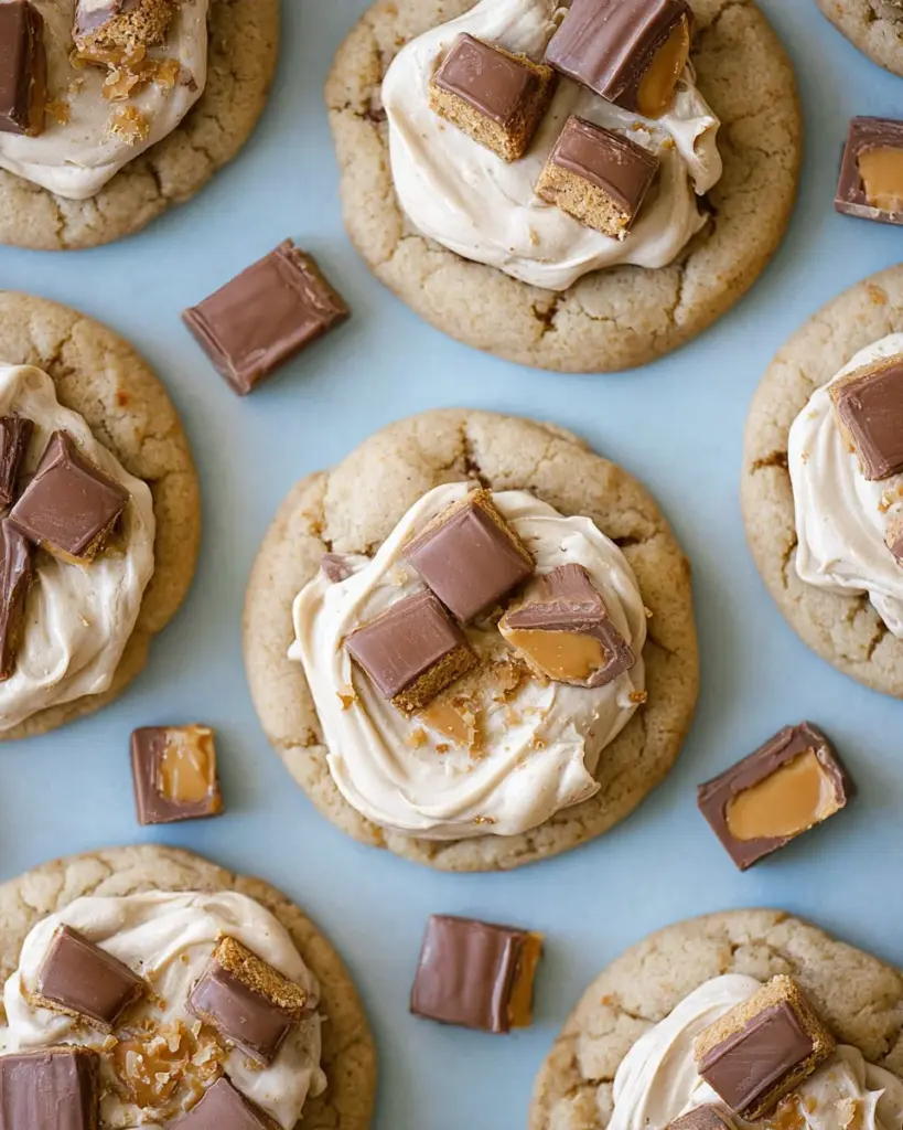 Crumbl Snickers Peanut Butter Cookies Crumbl Snickers Peanut Butter Cookies