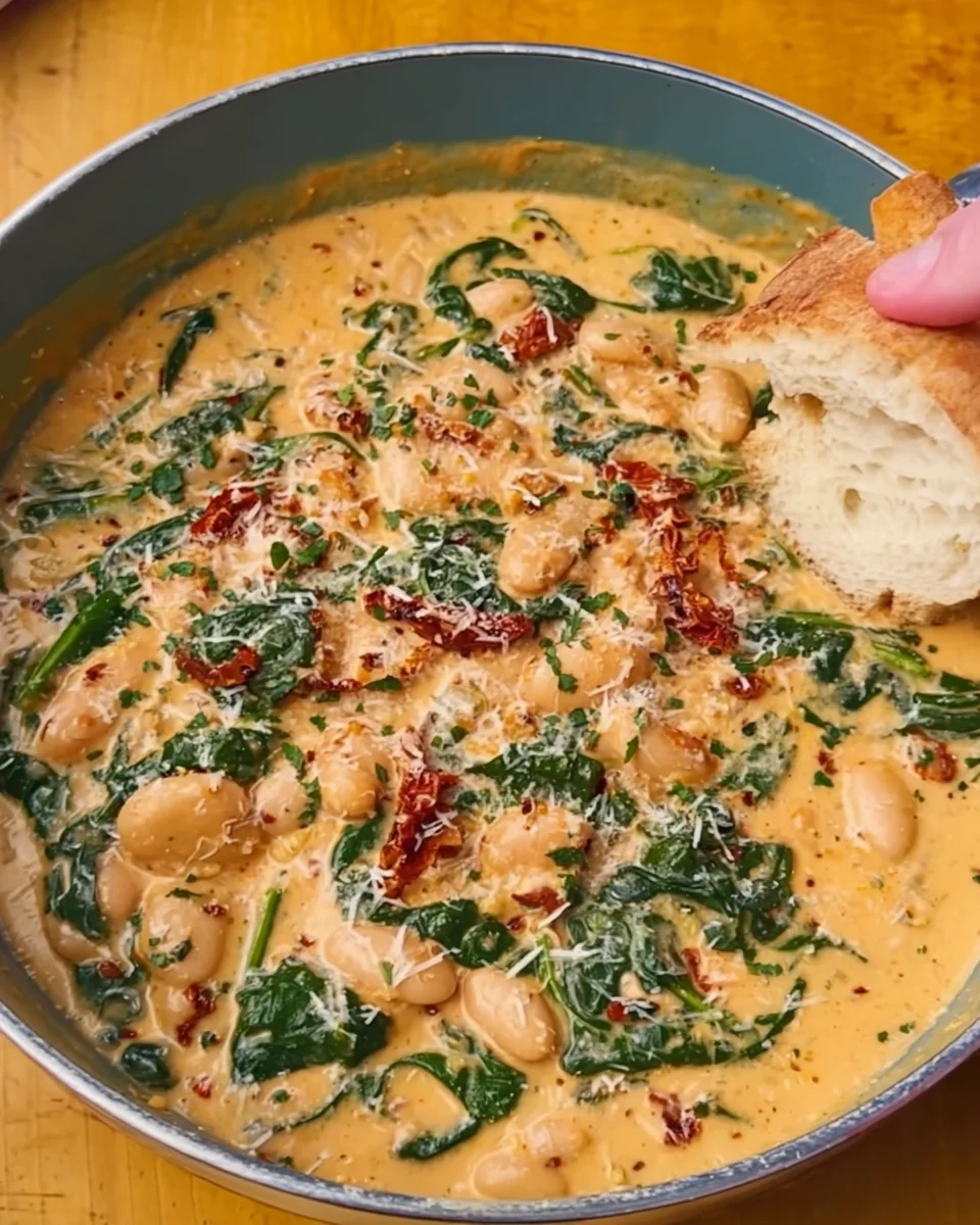 Marry Me Butter Beans (With Creamy Tuscan Sauce) Marry