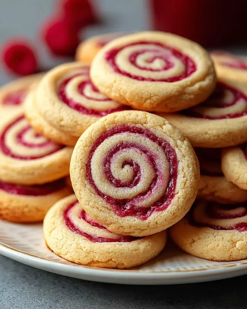 Raspberry Swirl Cookies Raspberry Swirl Cookies