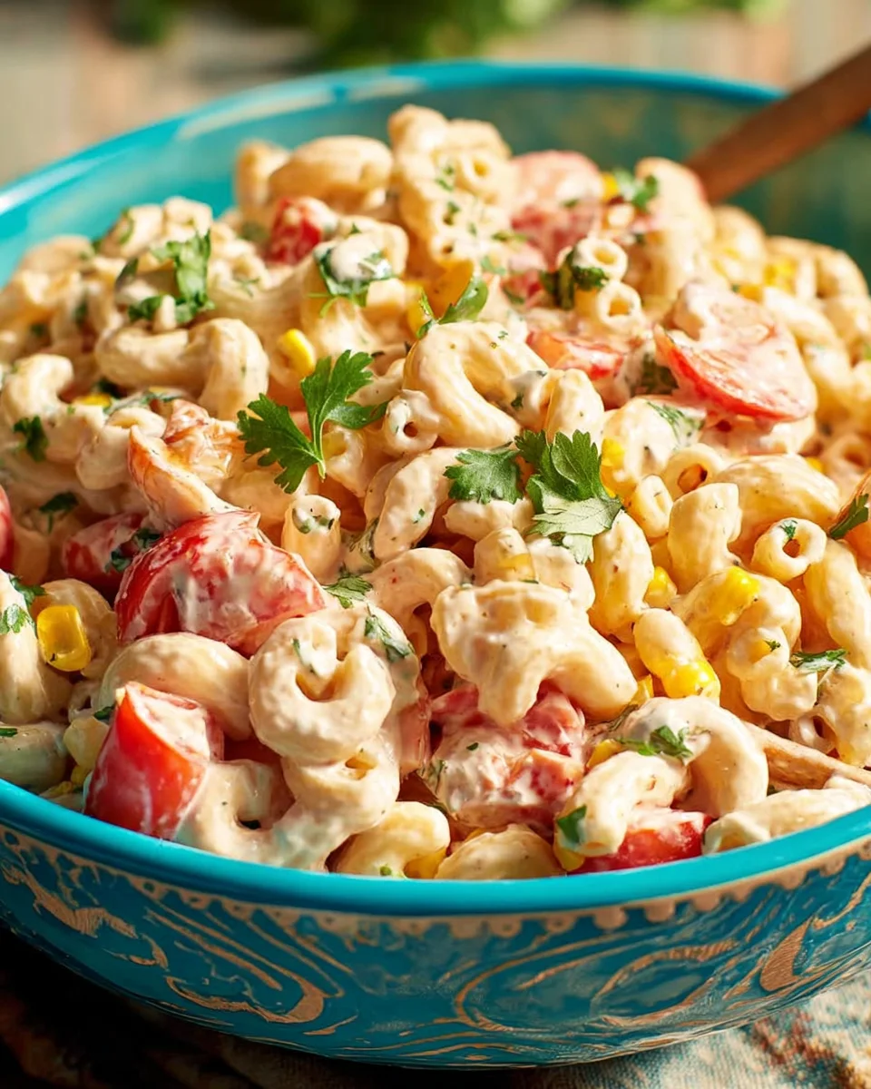 Mexican Macaroni Salad Mexican