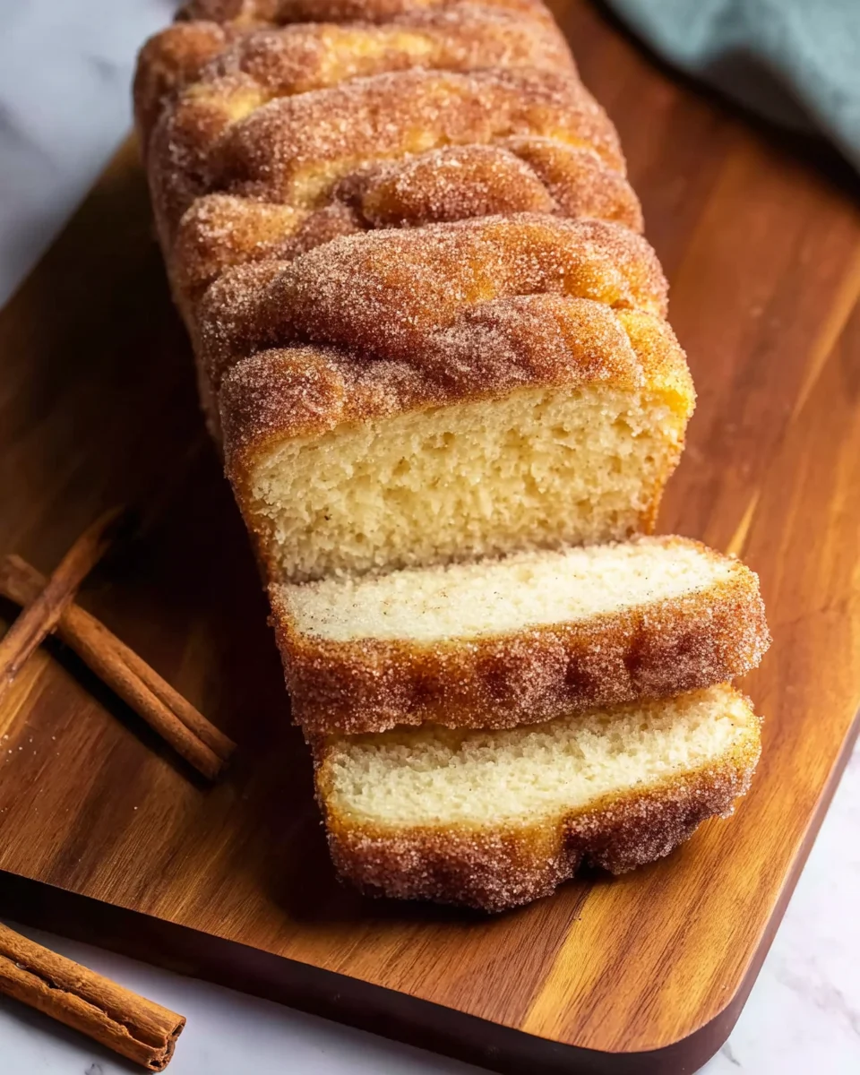 Cinnamon Sugar Donut Bread Cinnamon