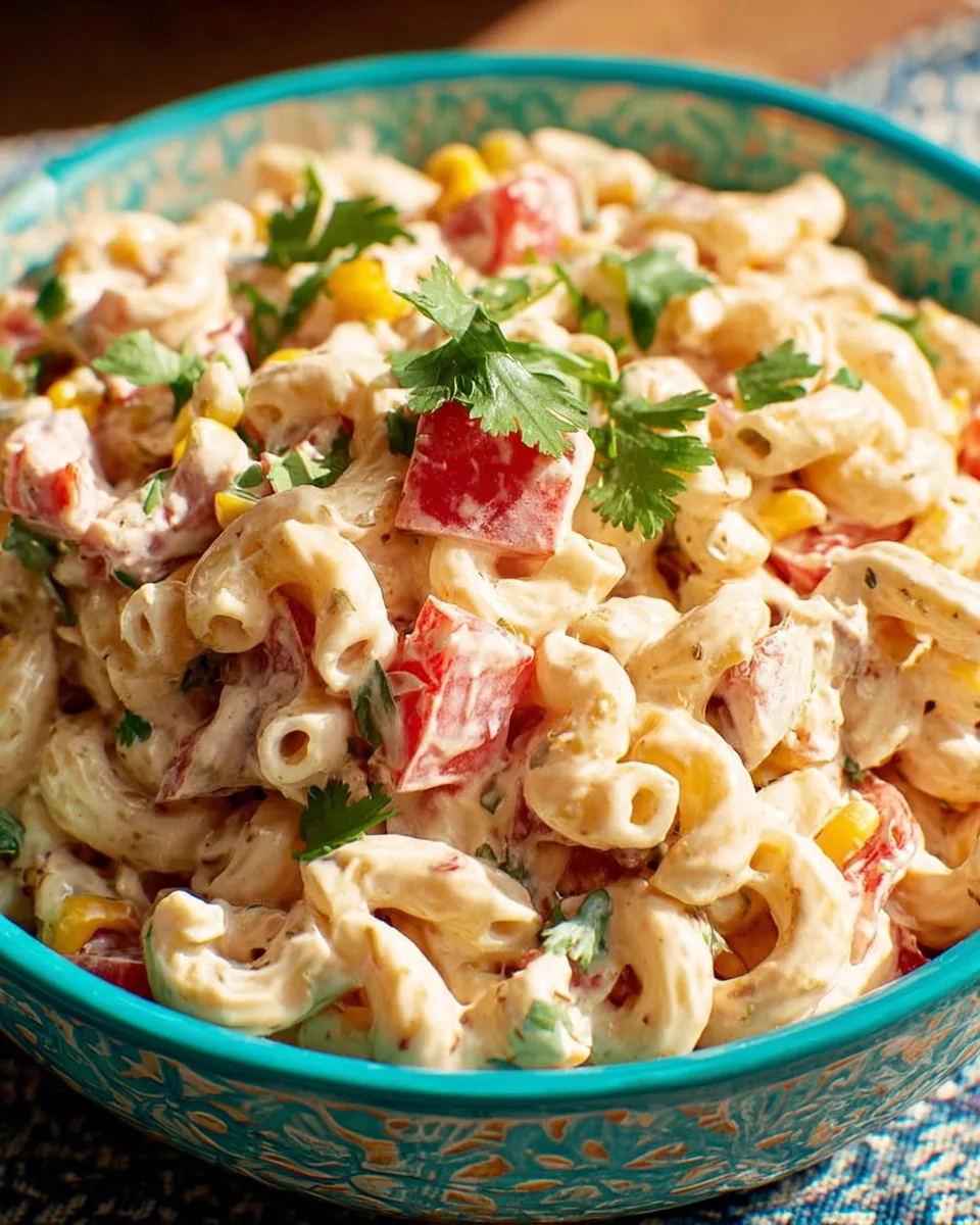 Mexican Macaroni Salad Mexican