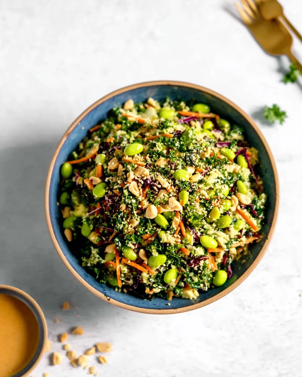 Asian Edamame Peanut Crunch Salad Asian