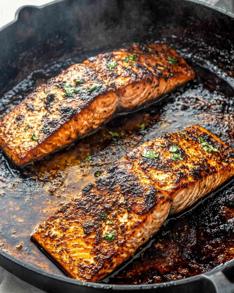 Cajun Honey Butter Grilled Salmon Cajun