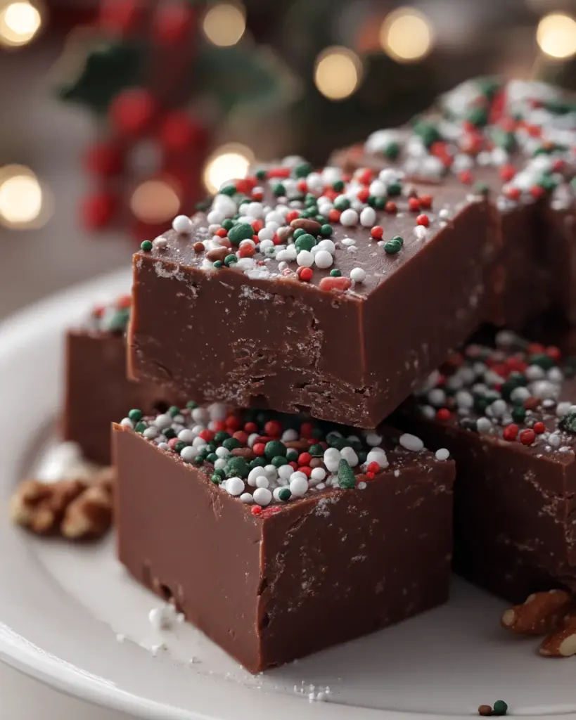 Easy Christmas Fudge