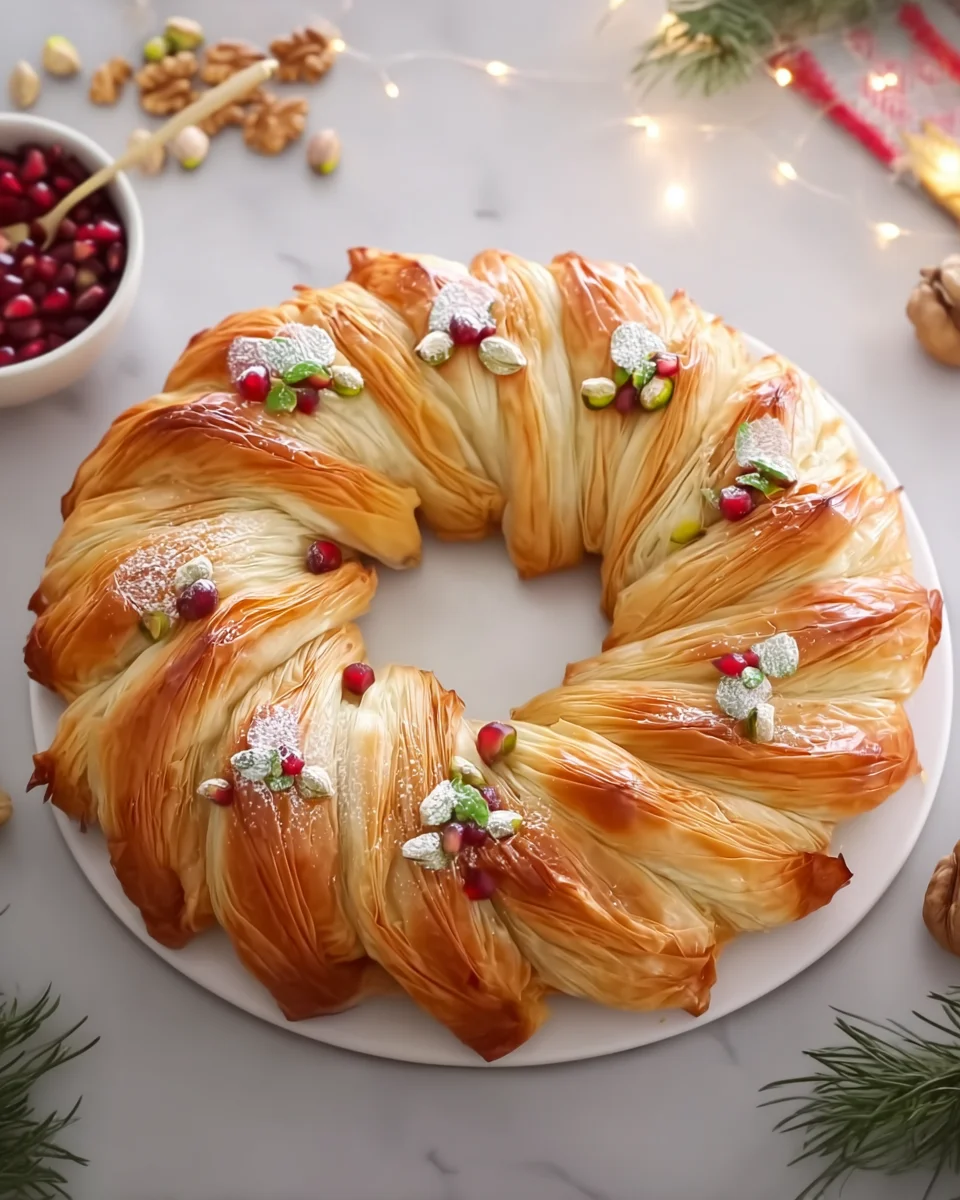 Baklava-Custard
