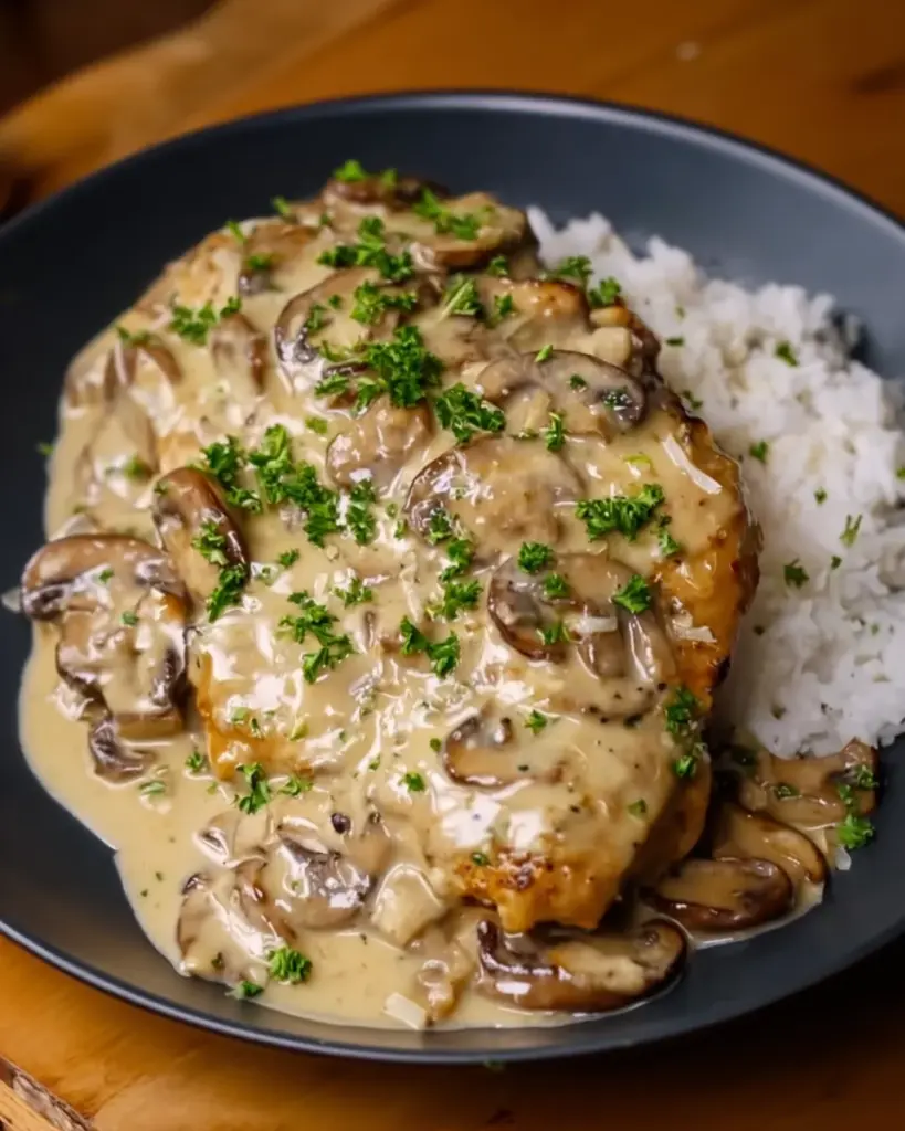 Creamy Mushroom Chicken Creamy