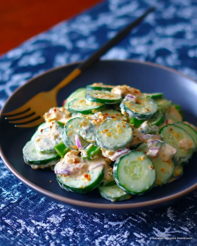 Jalapeno Popper Cucumber Salad Jalapeno Popper Cucumber Salad
