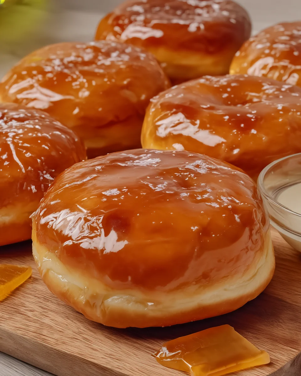 Caramelized Crème Brûlée Donuts Caramelized Crème Brûlée Donuts