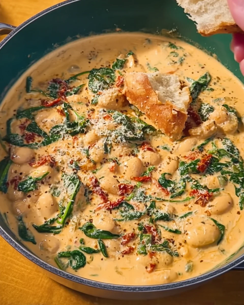 Marry Me Butter Beans (With Creamy Tuscan Sauce) Marry
