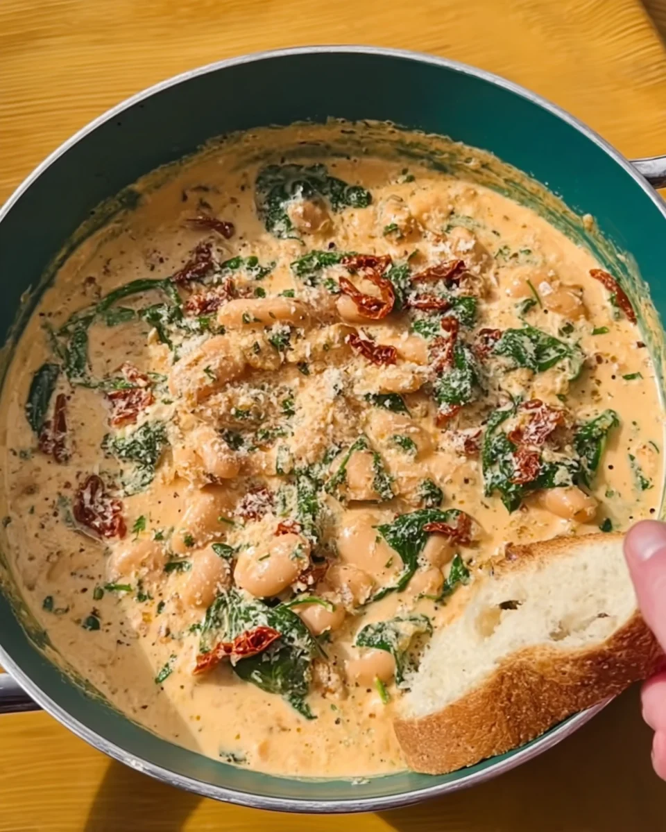 Marry Me Butter Beans (With Creamy Tuscan Sauce) Marry