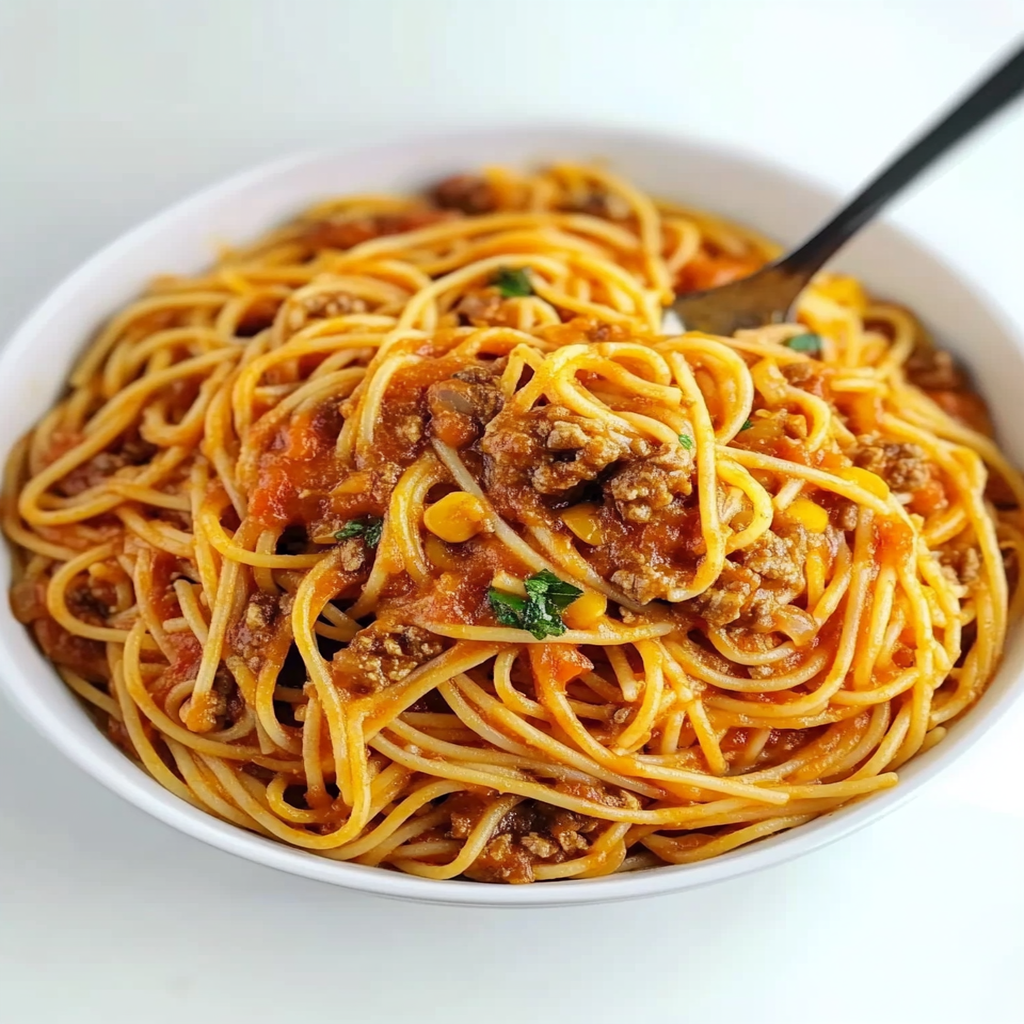Slow Cooker Church Supper Spaghetti Serving and storing