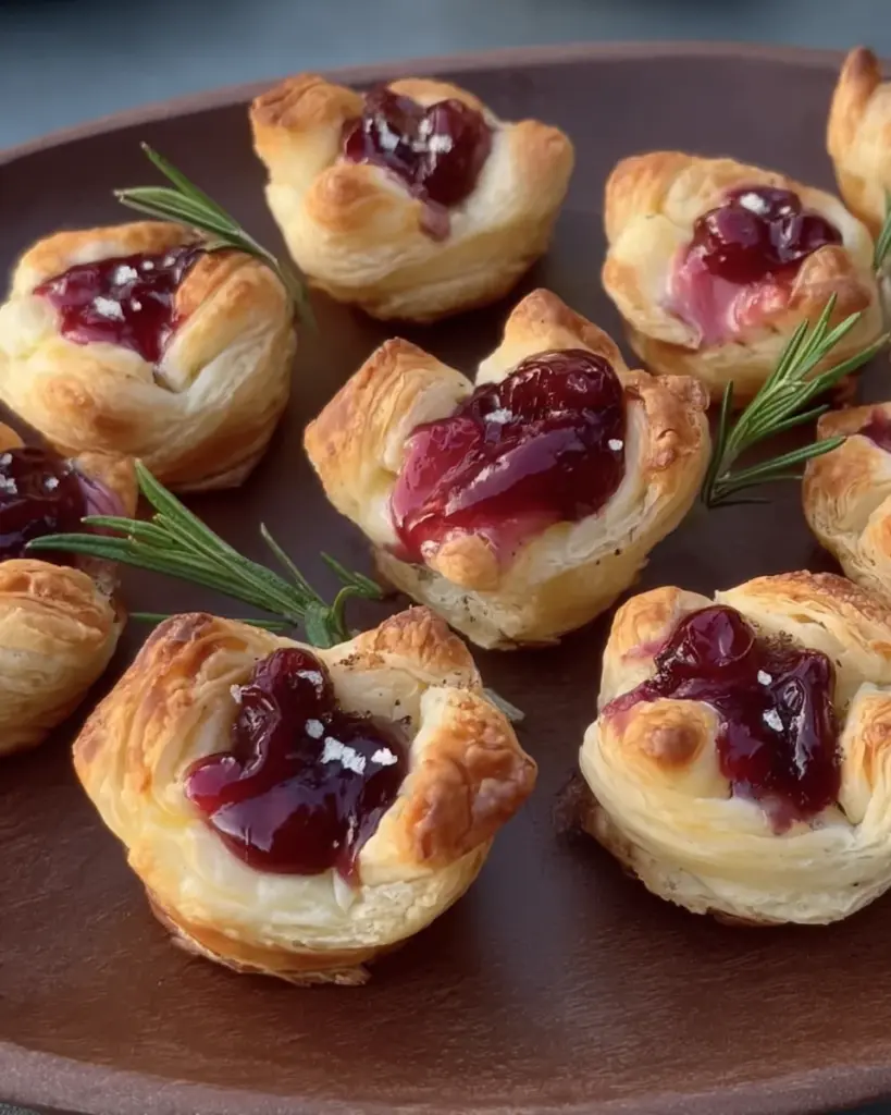 Cranberry Brie Party Bites Cranberry Brie Party Bites