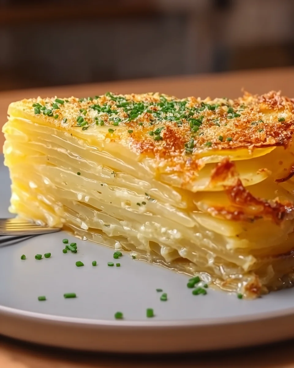 Million Layer Potato Cake Million
