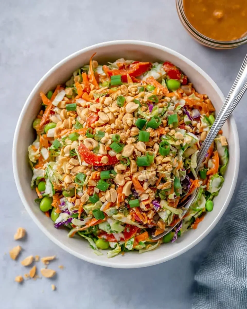 Thai Peanut Salad Thai