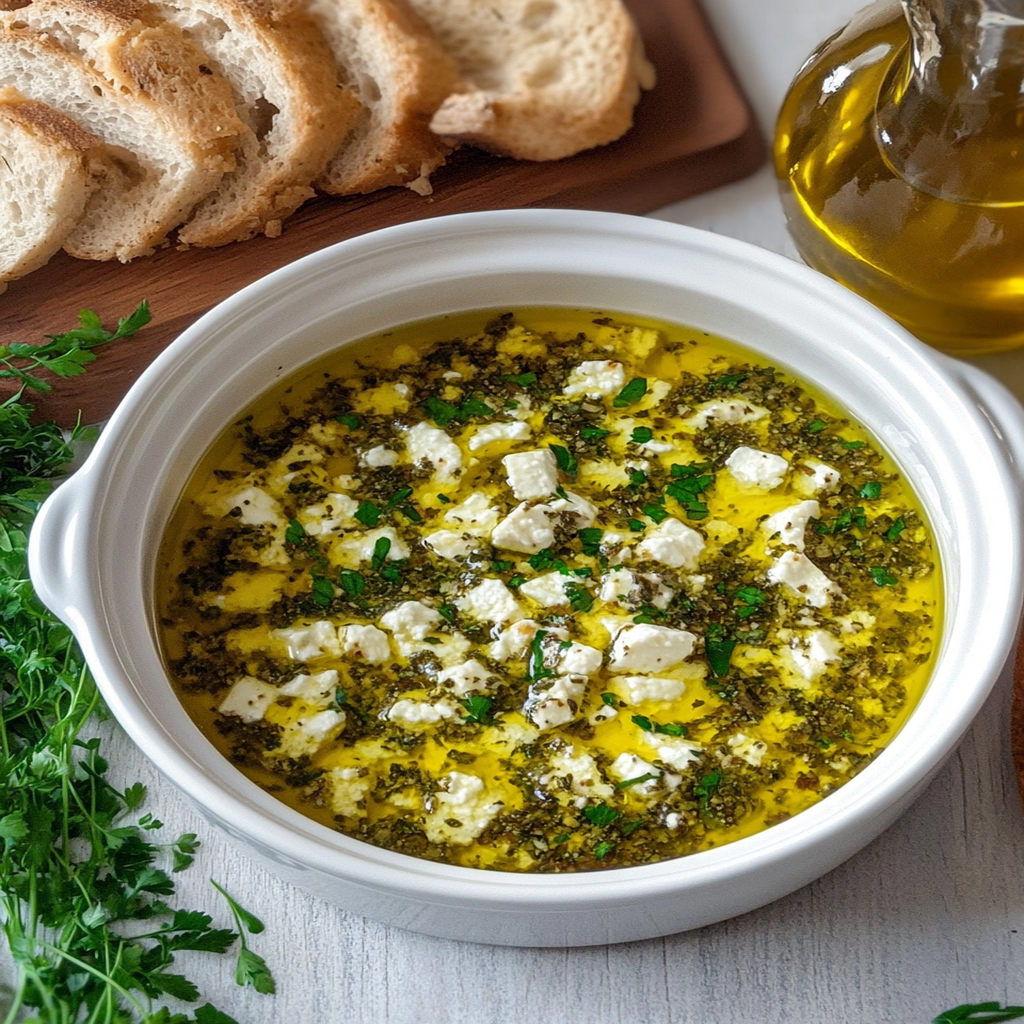Herb and Feta Olive Oil Dip FAQs