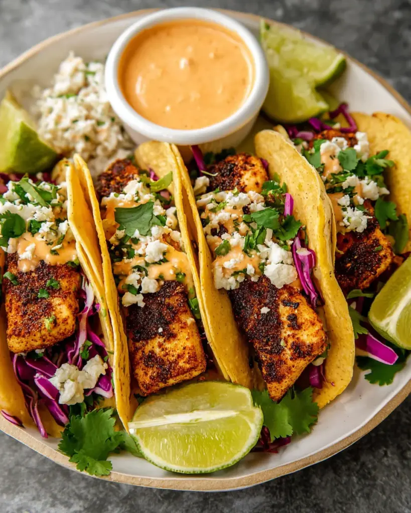 Blackened Fish Tacos Blackened Fish Tacos