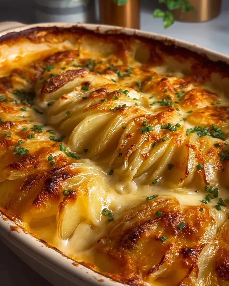 Dad's Creamy & Cheesy Au Gratin Potatoes Dad s