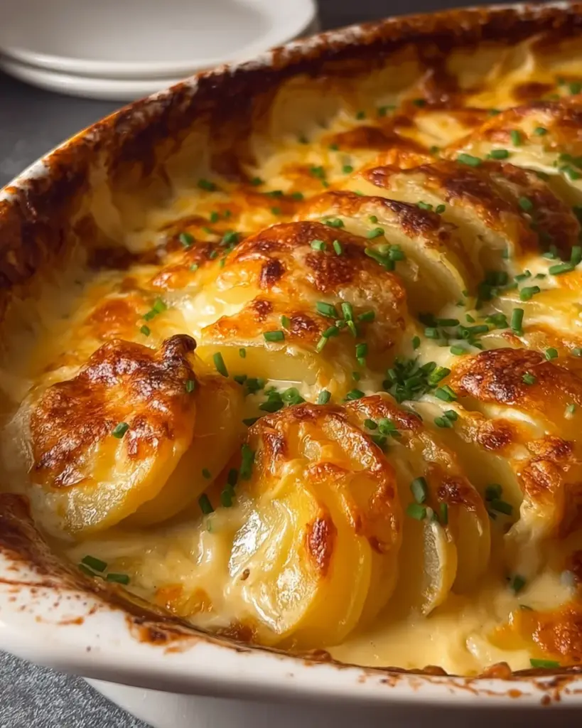 Dad's Creamy & Cheesy Au Gratin Potatoes Dad s Creamy & Cheesy Au Gratin Potatoes