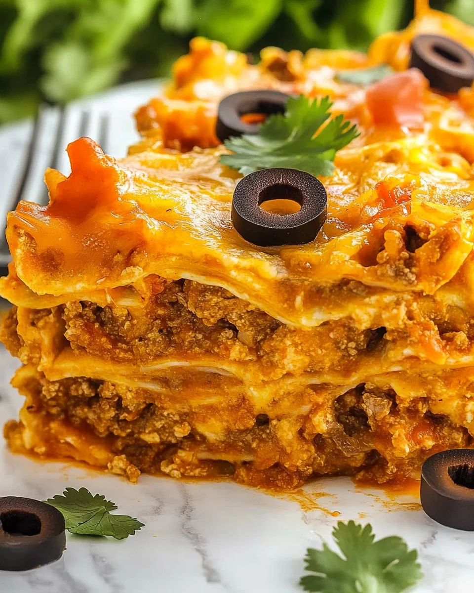 Beef Enchilada Casserole Beef